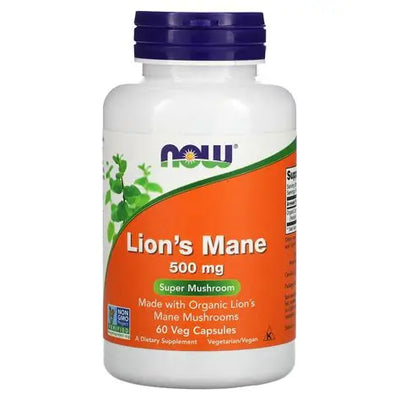 Now Lion's Mane 500mh Capsules