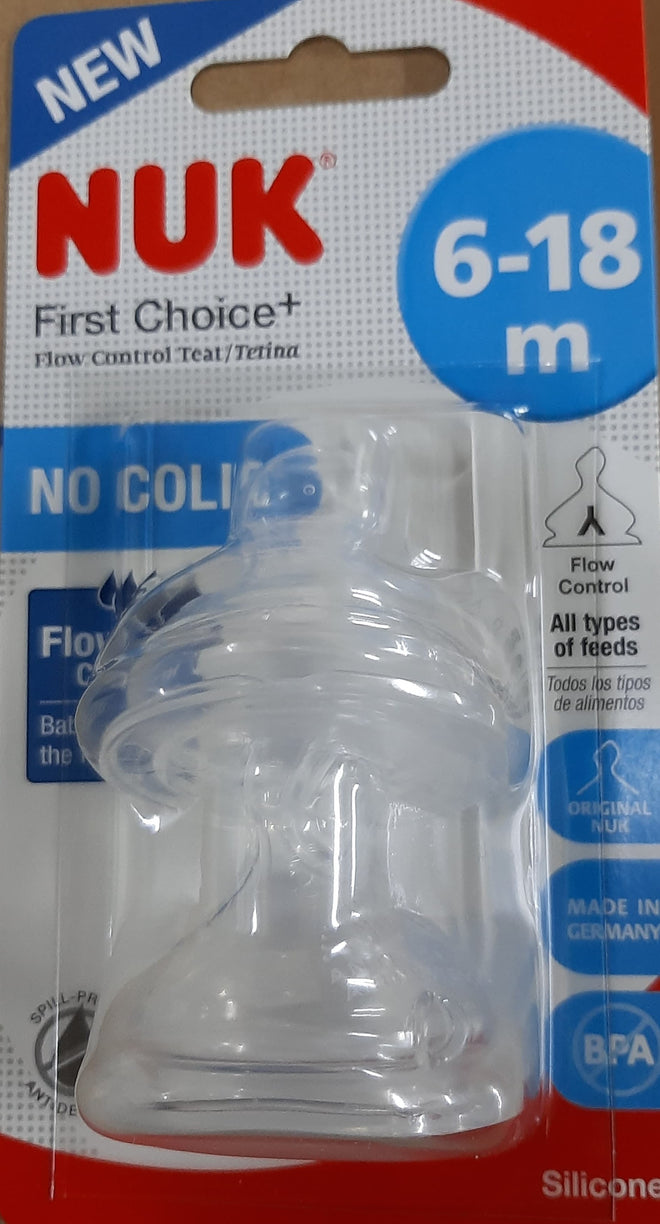 Nuk Teat First Flow Control