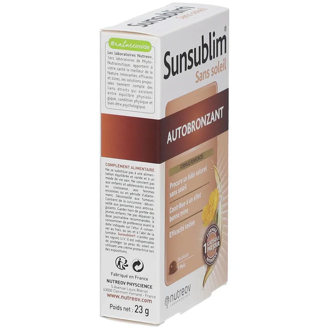 Nutreov Sunsublim Autobronzant