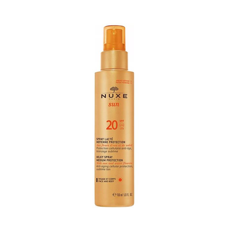 Nuxe Sun Spray Milk Medium Protection SPF20 UVA-UVB