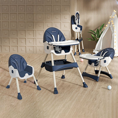 Optimal 2-In-1 Baby High Chair Retractable