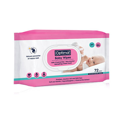 Optimal Baby Wipes Pack Of 3