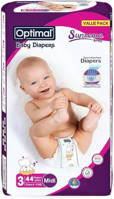 Optimal Diapers No.3 X 44(4-9KG)
