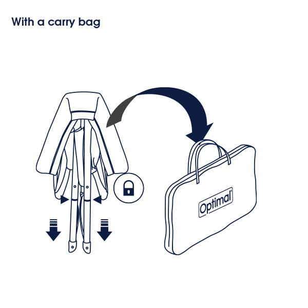 Optimal Rocking Baby Crib (0-6 months)