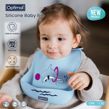 Optimal Silicone Baby Bib