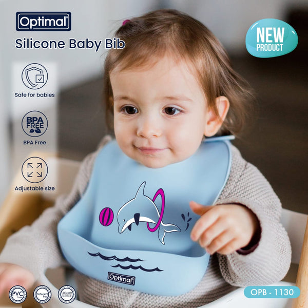 Optimal Silicone Baby Bib