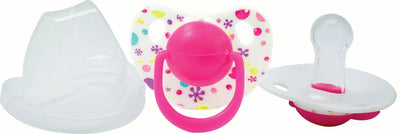 Optimal Soother Round Nipple-Assorted