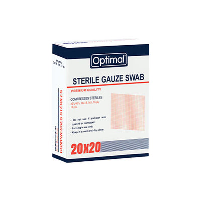 Optimal Sterile Gauze Swab 10 Pieces