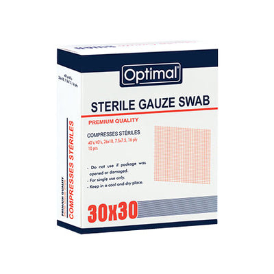 Optimal Sterile Gauze Swab 10 Pieces