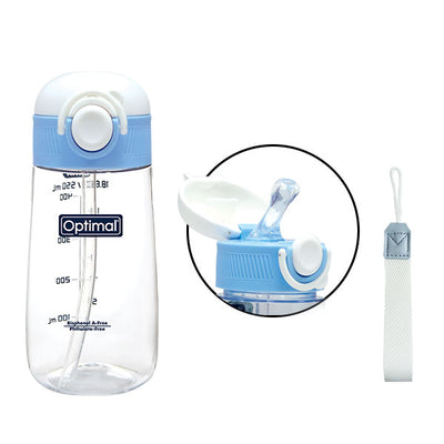 Optimal Tritan Silicone Straw Cup