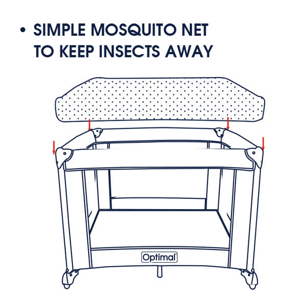 Optimal Baby Playpen (93×93 cm)