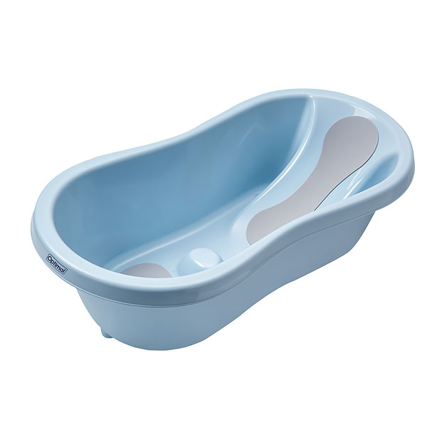 Optimal Baby Bathtub with Anti-slip Recline Pad