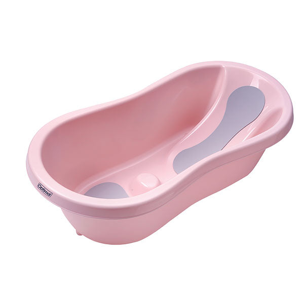 Optimal Baby Bathtub with Anti-slip Recline Pad