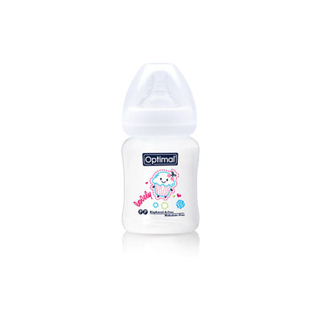 Optimal Wide Neck Feeding Bottle 180 ML