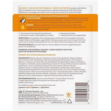 Palmer's Cocoa Butter & Biotin Length Retention Biotin Pack