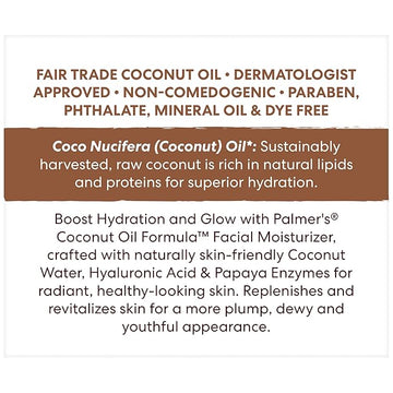 Palmer’s Coconut Oil Formula Coconut Water Face Moisturizer