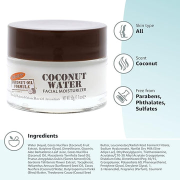 Palmer’s Coconut Oil Formula Coconut Water Face Moisturizer