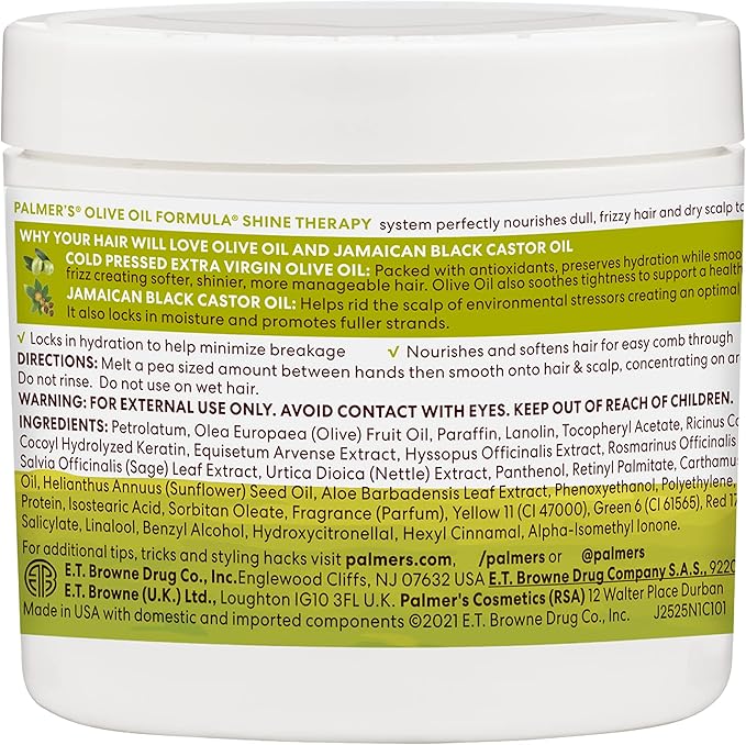 Palmer's Olive Oil Formula Hair Dress Jar