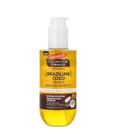 Palmer's Brazilian Coco Firming Bum, Bust & Body Oil 192 mL