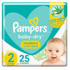 Pampers 2 (3-6Kg) 23 Diapers