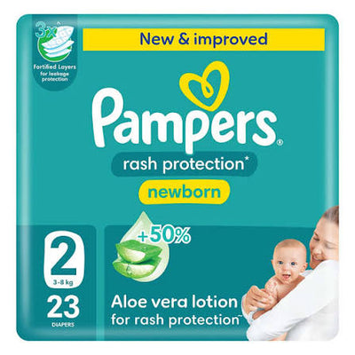 Pampers Rash Protection Size 2 (3-8Kg)