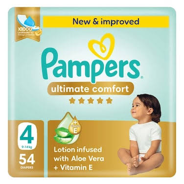 Pampers Ultimate Comfort Size 4 (9-14kg)