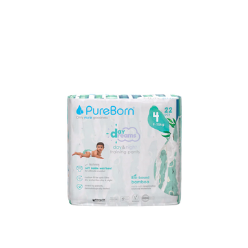PureBorn DayDream Diapers Size 4 (9-15 kg)