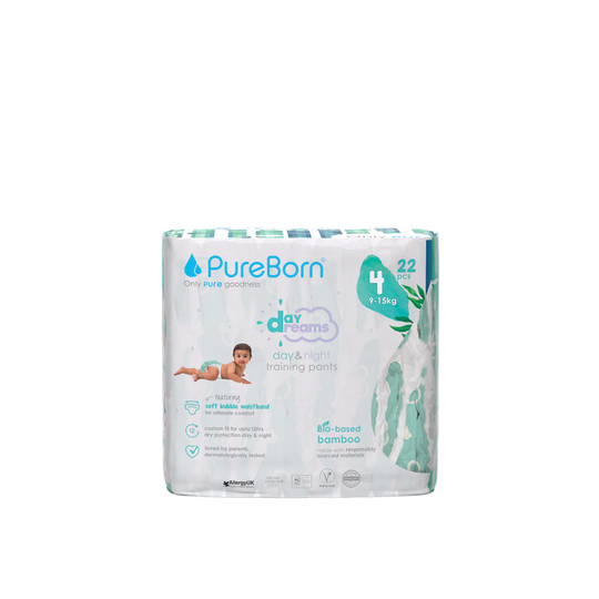 PureBorn DayDream Diapers Size 4 (9-15 kg)