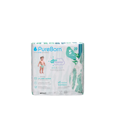 PureBorn DayDream Diapers Size 4 (9-15 kg)