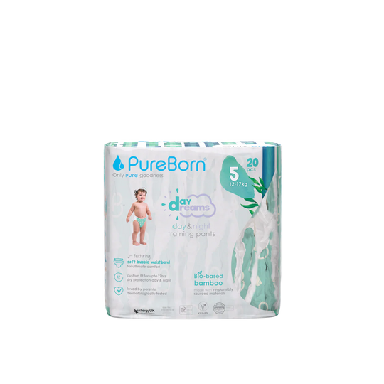 PureBorn DayDream Diapers Size 4 (9-15 kg)