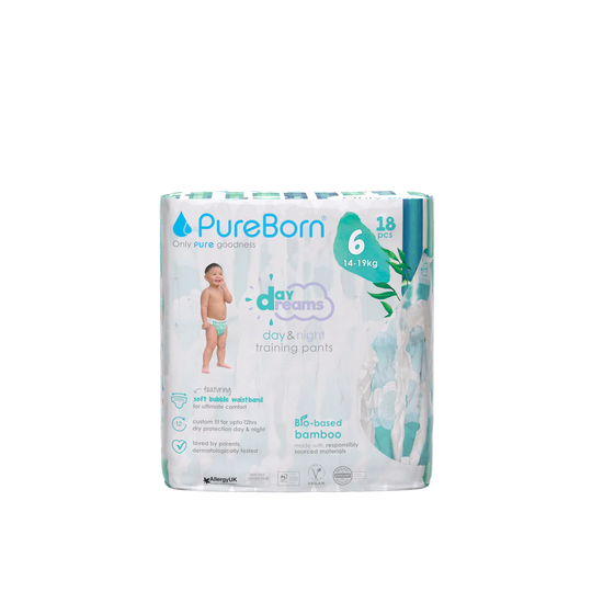 PureBorn DayDream Diapers Size 4 (9-15 kg)