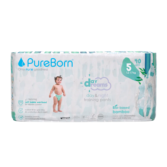 PureBorn DayDream Diapers Size 5 (12-17kg)