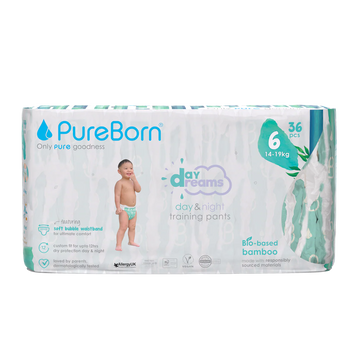 PureBorn DayDream Diapers Size 6 (14-19kg)