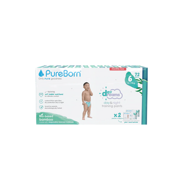 PureBorn DayDream Diapers Size 6 (14-19kg)