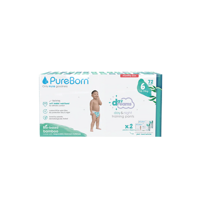 PureBorn DayDream Diapers Size 6 (14-19kg)