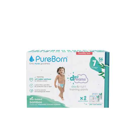 PureBorn DayDream Diapers Size 7 (+ 17kg)
