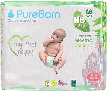 PureBorn Diapers New Born