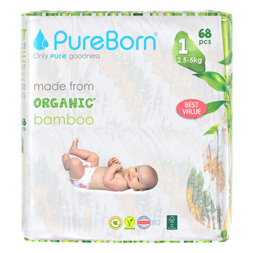 PureBorn Diapers New Born