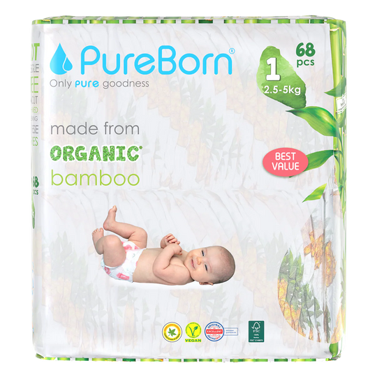PureBorn Diapers New Born