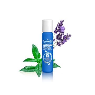 Puressentiel Daily Wellness Roller Headaches with 9 Essential Oils