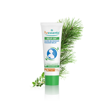 Puressentiel Respiratory Resp'OK massage balm® with 19 Essential Oils