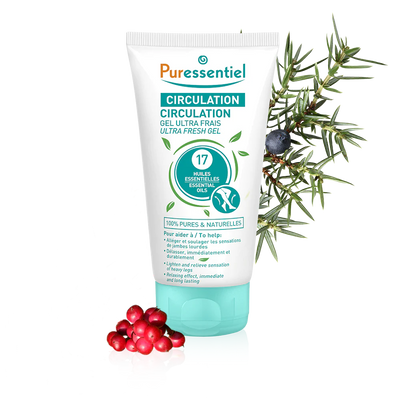 Puressentiel Ultra Fresh Circulation Gel at 17 Essential Oils