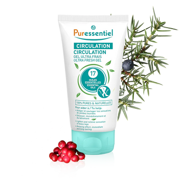 Puressentiel Ultra Fresh Circulation Gel at 17 Essential Oils