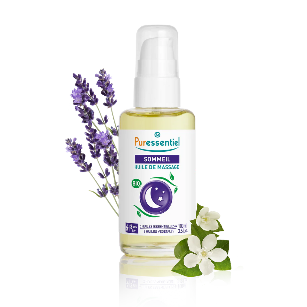 Puressentiel Detente Sleep Massage Oil Relaxing Lavender Neroli