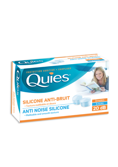 Quies Anti-Noise Silicone Earplugs