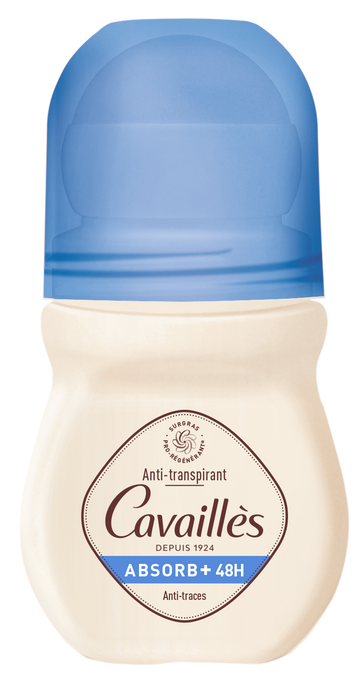 Roge Cavailles Deo Absorb Roll-On Sans Parfum 48H 50Ml