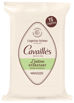 Roge Cavailles Intime Lingettes Hydratantes 15 Lingettes