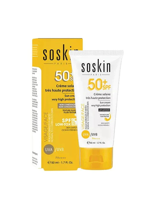 Soskin SPF50+  Protection Sun Cream - Familialist