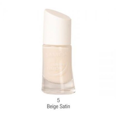 Samoa Never Nude Nail Polish - Beige Satin