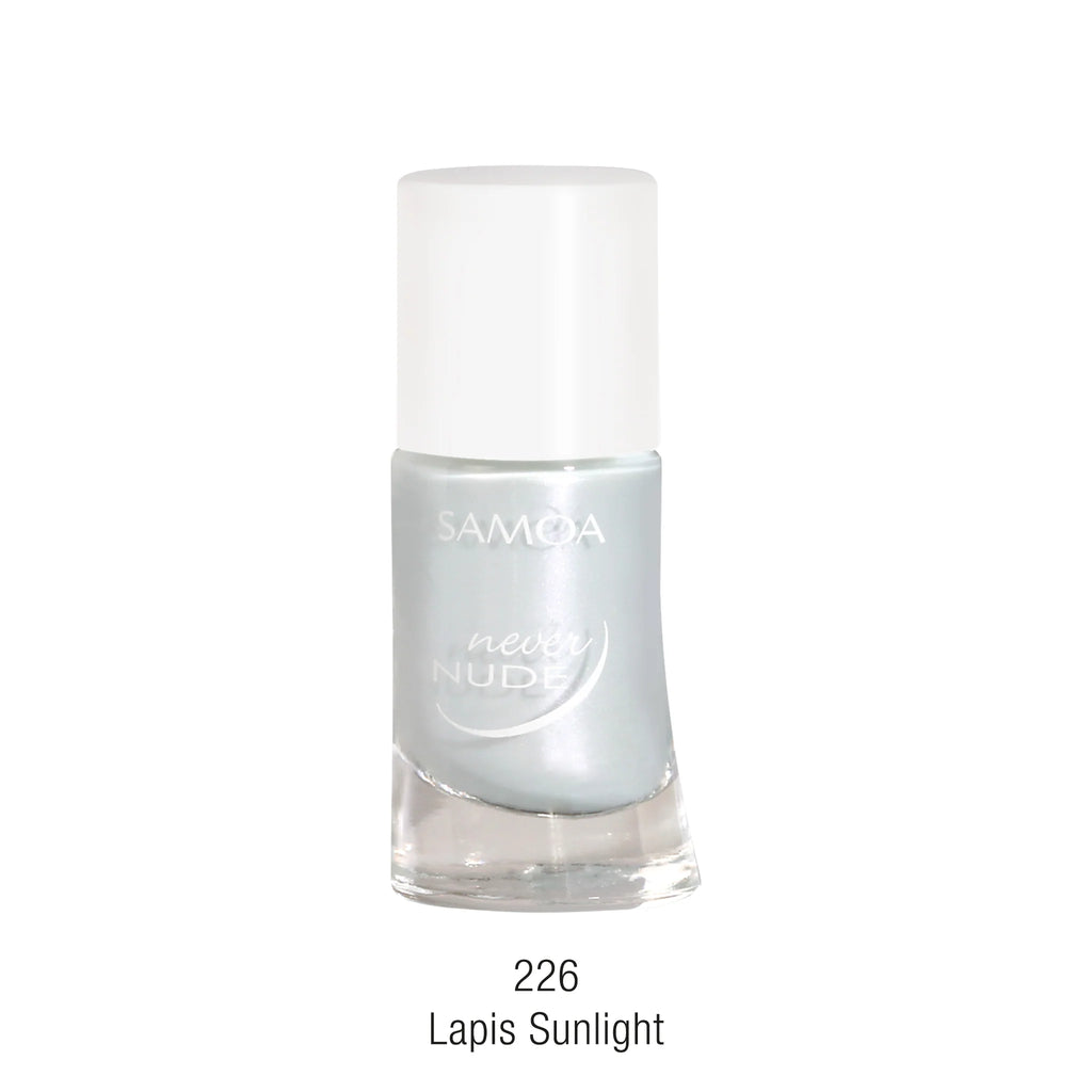 Samoa Never Nude Nail Polish - Lapis Sunlight
